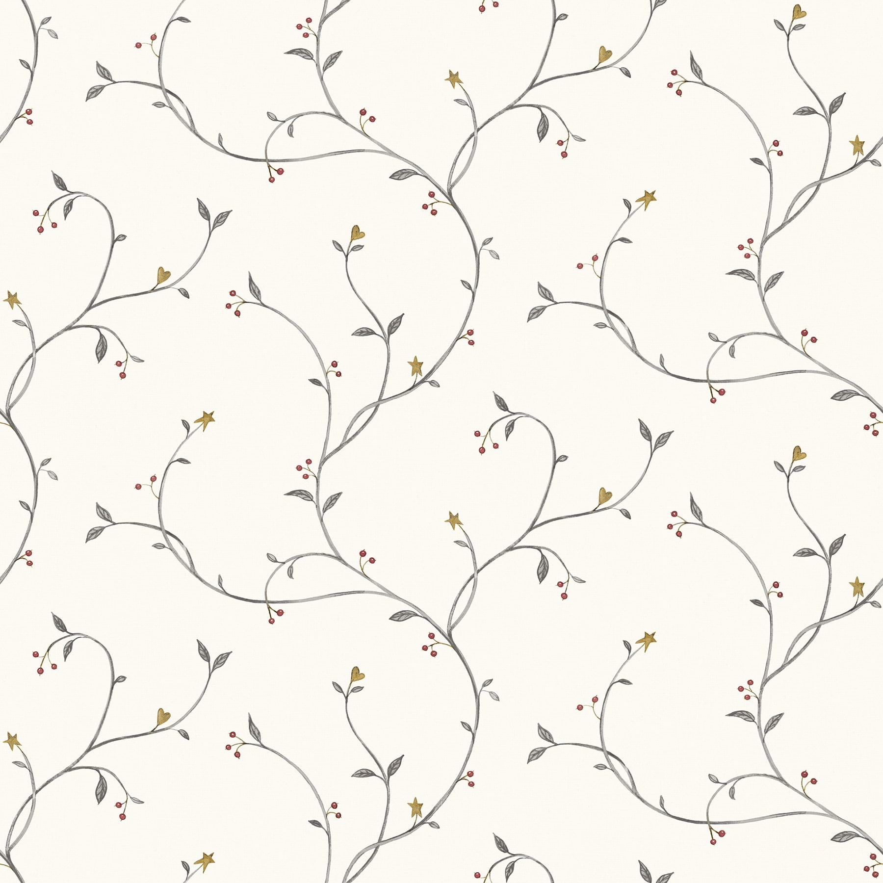 Chesapeake Kurt Black Tin Star Trail Prepasted Non Woven Blend Wallpaper, 20.5-in by 33-ft, 56.4 sq. ft.