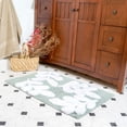 thumbnail image 1 of Chesapeake Monte Carlo 2pc Moonstone & White Bath Rug Set (21"x34" & 17"x24"), 1 of 6