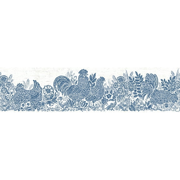 Chesapeake Parton Blue Chicken Border