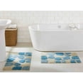 thumbnail image 1 of Chesapeake Pebbles 2 pc Aquamarine Bath Rug Set (20"x32" & 20"x32"), 1 of 5
