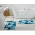 thumbnail image 1 of Chesapeake Pebbles 2 pc Arctic Blue Bath Rug Set (20"x32" & 20"x32"), 1 of 6