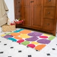 thumbnail image 1 of Chesapeake  Pebbles Brights Bath Runner (24" x 36") Rainbow Multi, 1 of 6