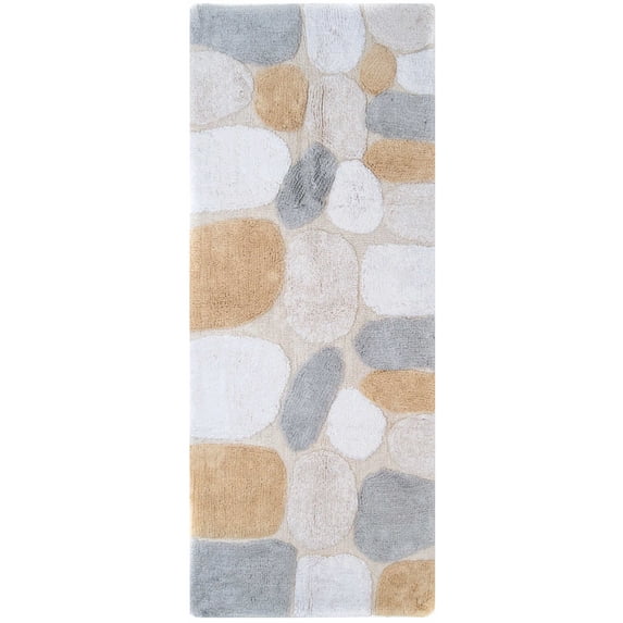 Chesapeake Pebbles Spa Bath Rug Runner (24" x 60")