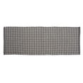 thumbnail image 1 of Chesapeake Portland Houndstooth Black Accent Rug Runner (22"x60"), 1 of 2