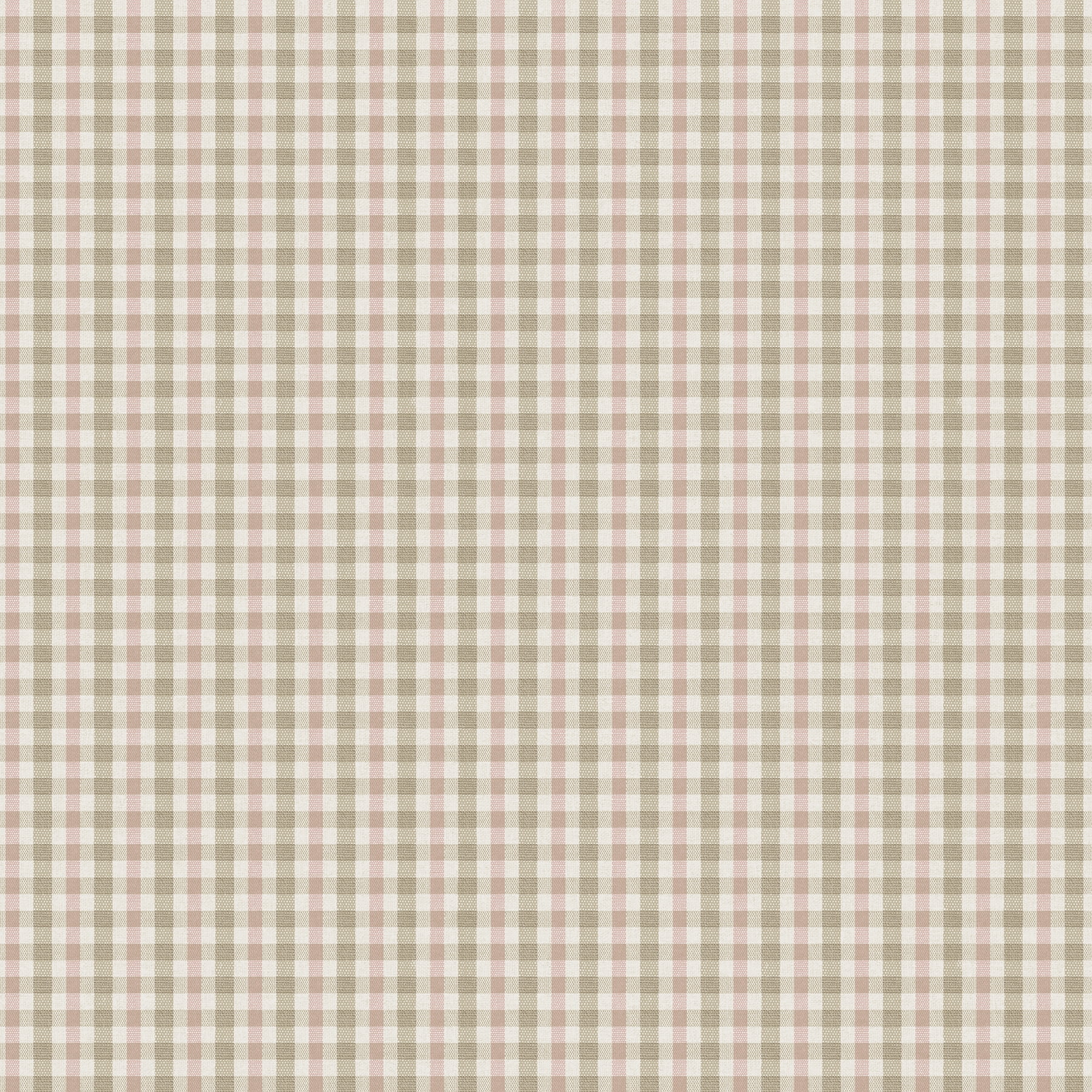 Chesapeake Roslin Pink Check Wallpaper