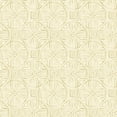 thumbnail image 1 of Chesapeake Sandee Butter Medallion Wallpaper, 20.5-in by 33-ft, 1 of 5