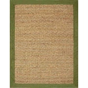 Chesapeake Seagrass Area Rug with Sage Border (24"x36")