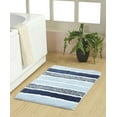 thumbnail image 1 of Chesapeake Sherrington Micro Tufted Bath Rug - 24"X40"- Navy, 1 of 5