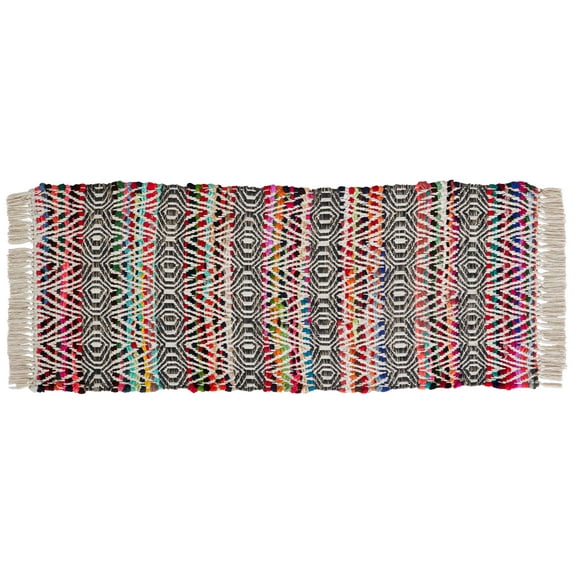 Chesapeake Tribal Chindi Rug (24"x60")