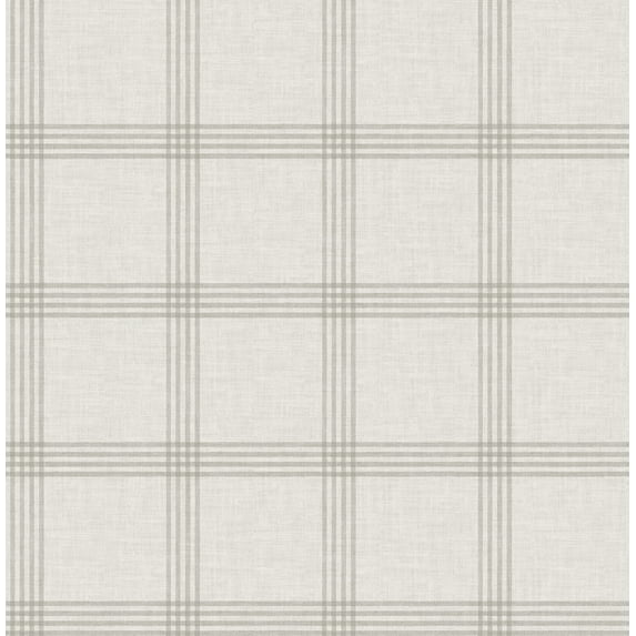 Chesapeake Twain Dove Plaid Wallpaper