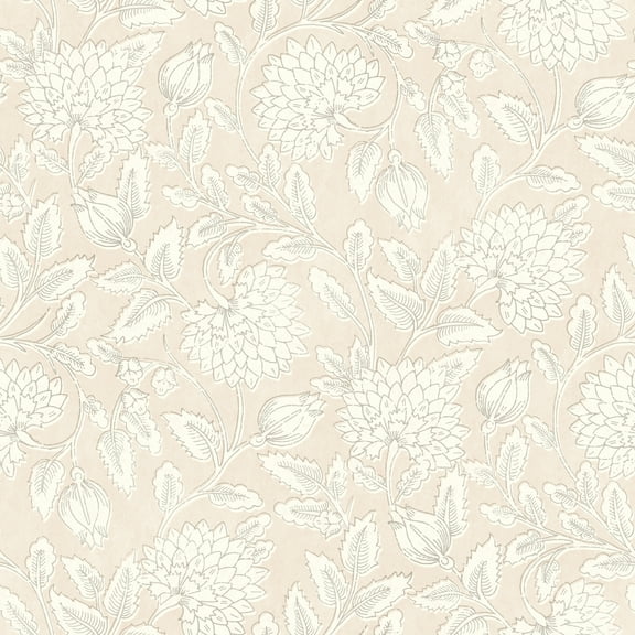 Chesapeake Vadouvan Blush Jacobean Trail Wallpaper