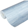 thumbnail image 1 of Chesapeake Waverly Blue Faux Grasscloth Prepasted Non Woven Blend Wallpaper, 20.5-in by 33-ft, 56.4 sq. ft., 1 of 4