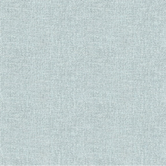 Chesapeake Waylon Blue Faux Fabric Wallpaper, 20.5-in by 33-ft, 56.4 sq. ft