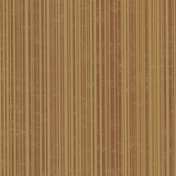 Chesapeake Wells Burnt Sienna Candy Stripe Wallpaper