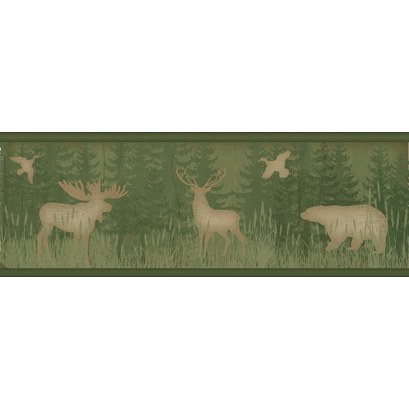 Chesapeake by Brewster TLL01602B Echo Lake Lodge Saylorville Sage Lawndale Border