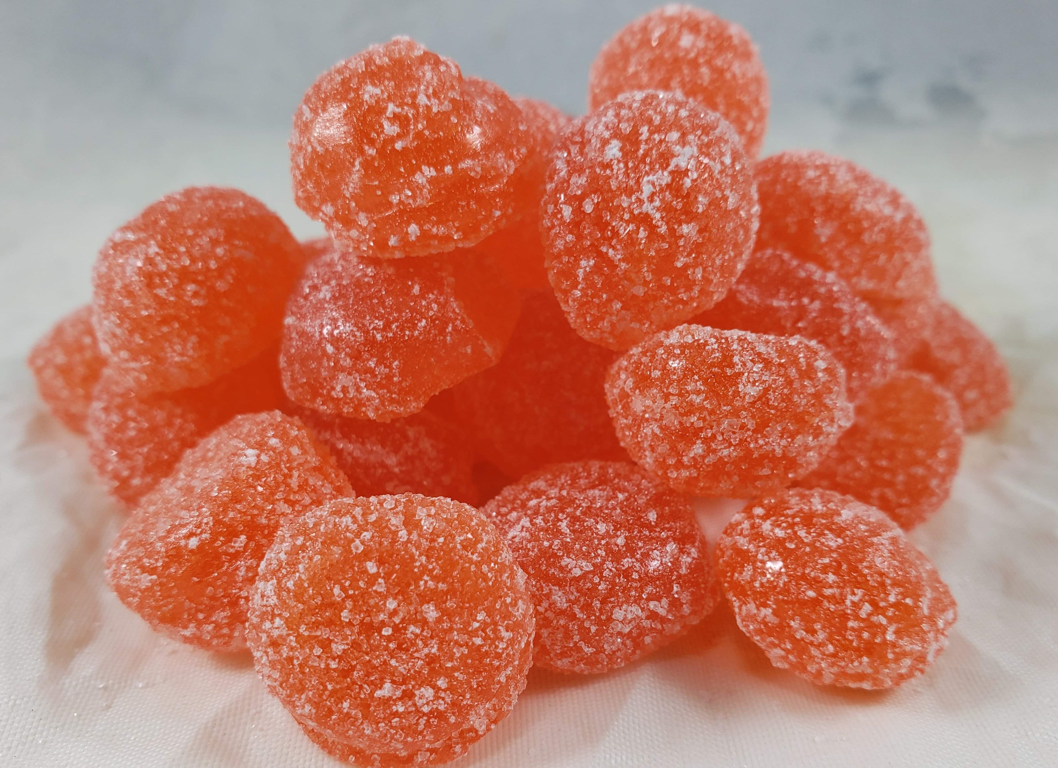  Pucker Ups, 1 Pound, Tangy Sugar Candy, Sweet and Sour  Candy, Old School Hard Candy, Resealable Bag