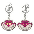 thumbnail image 1 of Cheshire Cat Colored Pewter Keychain, 1 of 1