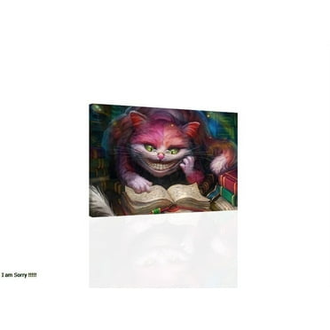 Cheshire Cat Ii - Canvas OR Print Wall Art
