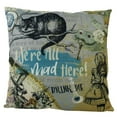 thumbnail image 1 of Cheshire Cat | Pillow Cover | Alice | in Wonderland | Home Decor | Throw Pillow | Mad Hatter Pillow |  Kids Room Decor | Kids Room, 1 of 5