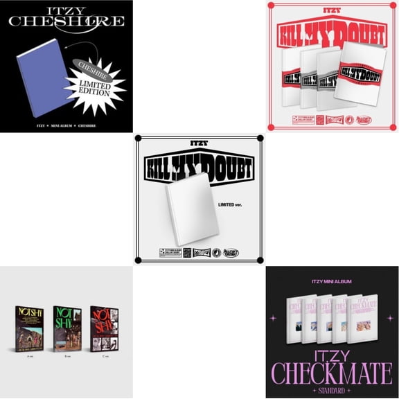Not Shy & Kill My Doubt (Standard) & Kill My Doubt (Limited Edition) & Cheshire (Limited Edition) & Checkmate (Standard Edition) [CD Bundle]