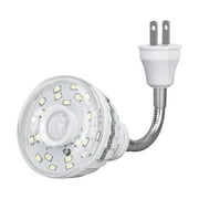 Chesmono Motion Sensor Night Light Motion Sensor Bathroom Light Plug-And-Play Bulb Spotlight Fixture Indoor for Wall Closet Kitchen Bedroom Under Bathroom Cabinet beneficial
