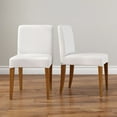 thumbnail image 1 of Chesnee Dining Chair with Short Slipcover, Bone MB2405-01 (2 Pack), 1 of 7
