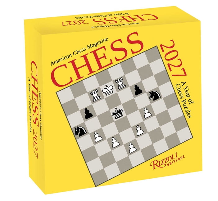 Chess 2027 Day-To-Day Calendar: A Year of Chess Puzzles, (Paperback)