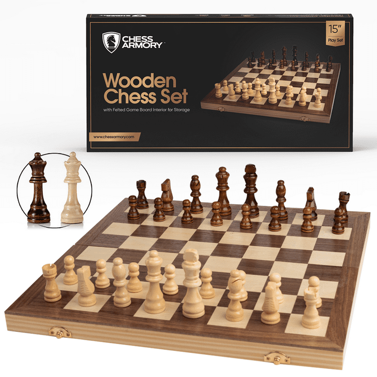  World Chess Championship Set Full Official Tournament Extra  Queens Unique Sets for Kids and Adults Board Game Weighted Pieces (Extra  Queens) for 2 players : Toys & Games