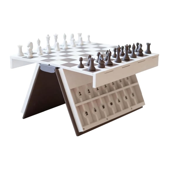 Chess Book 3D Printed Board Game Chessboard Set For Enthusiasts Handicraft Gift Giving