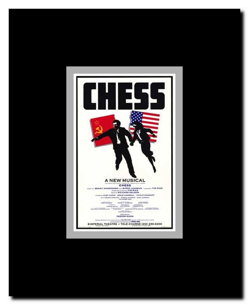Chess (Broadway Musical) Framed Movie Poster