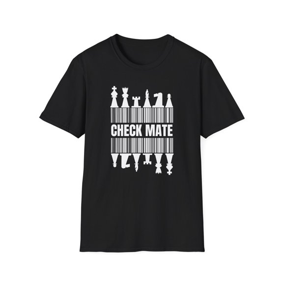 Chess Check Mate Tee for Game Lovers, Unisex Graphic T-Shirt, Chess Gifts