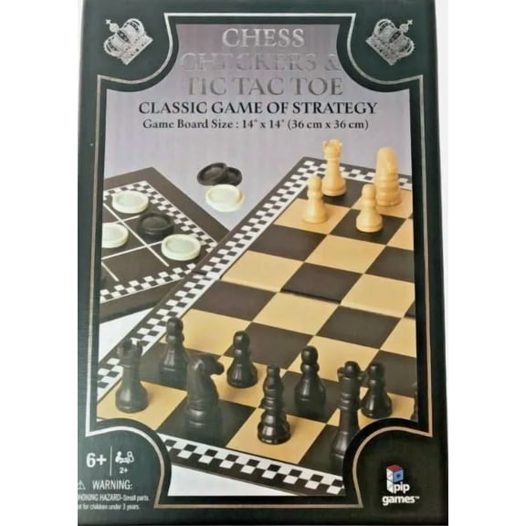 Chess Checkers & Tic Tac Toe