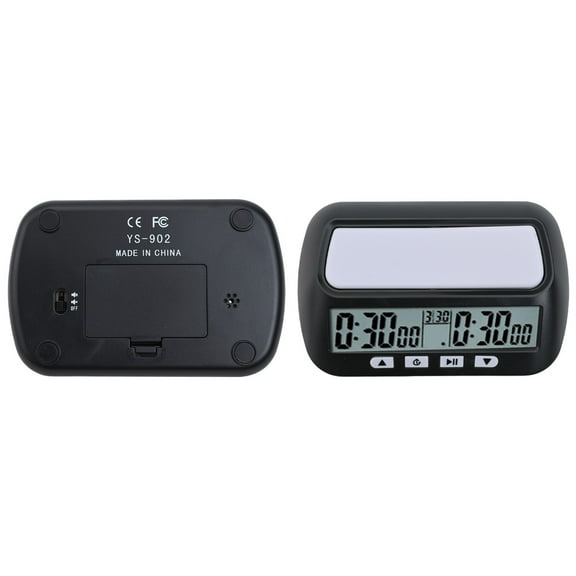 Chess Clock Chess Timer Multipurpose ABS Plastic Bonus Modes Energy Saving Design Large Pressing Feel Practical A