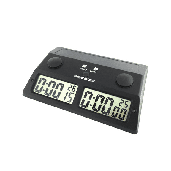 Chess Clock Competition Hour Meter Digital Board Game Stopwatch -385 Professional Chess Count Up Down Timer