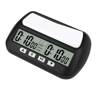 Digital Chess Clock Chess Timer for Professional for Play for Time Control  for Fischer Clock for Scrabble, Competitive B