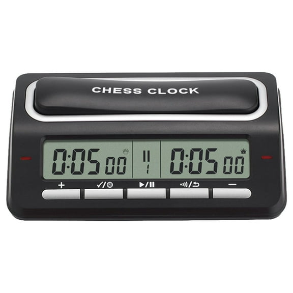 Chess Clock Digital Timer, Digital Display International Chess Timer Count Down Game Timer Portable Timer for Board Game