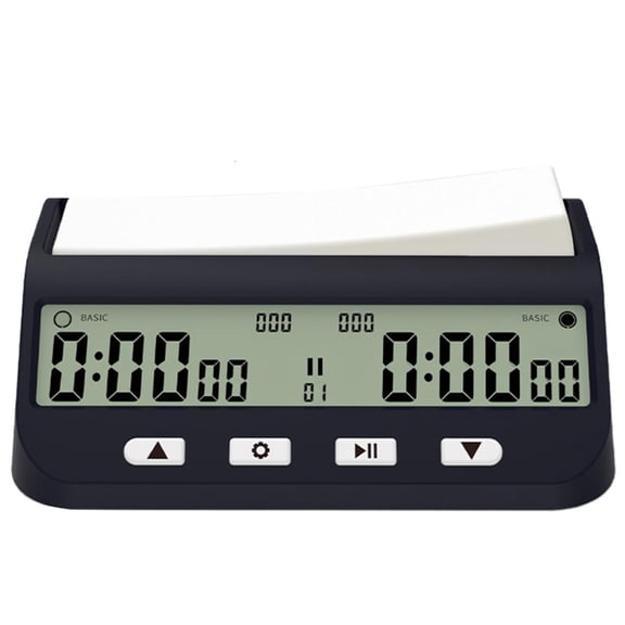 Chess Clock Professional Portable Digital Chess Board Competition Count Up Count Down Chess Game Electronic Alarm Timer