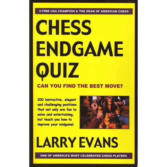 Pre-Owned Chess Endgame Quiz (Paperback) 1580420745 9781580420747