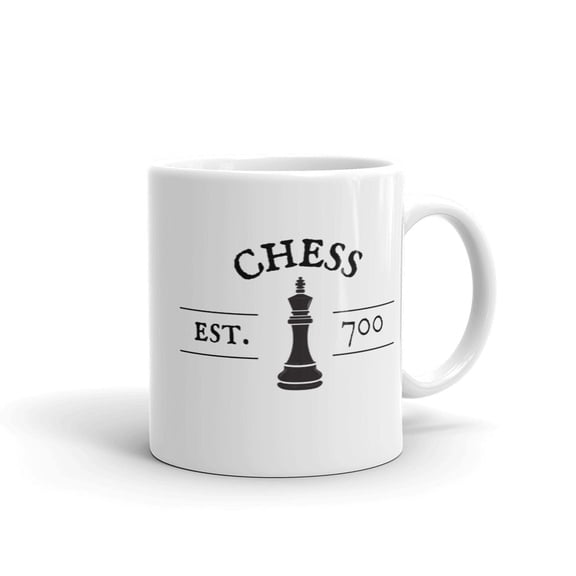Chess | Est. 700 King coffee mug