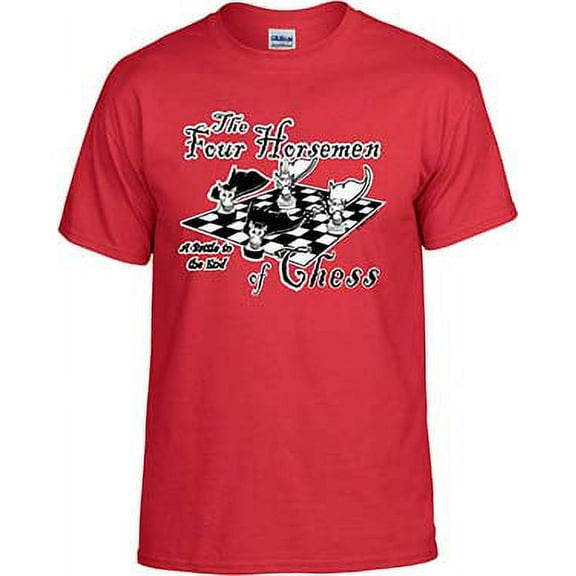 Chess, Four Horsemen of Chess,4 Knights, Chess T-shirt, Chess Shirt; Men, Women, Boys, Girls
