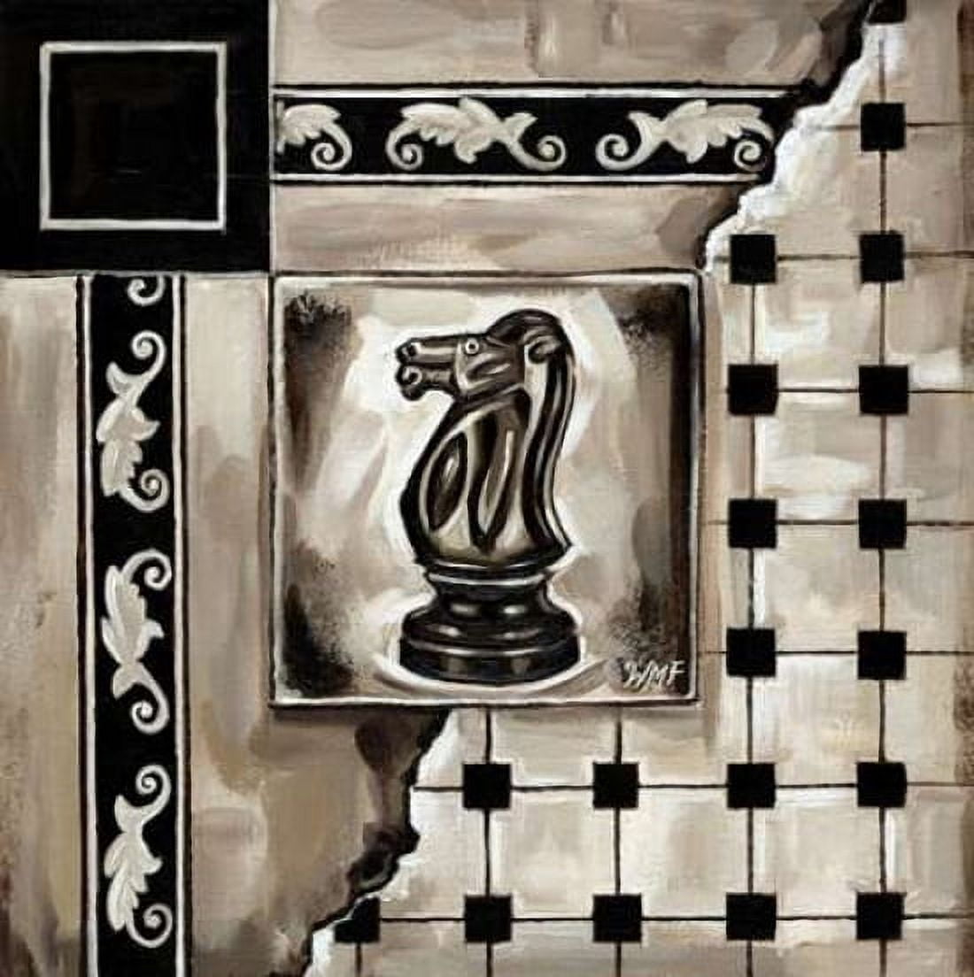 Chess I Canvas Art - Wendy Fields (24 x 24)