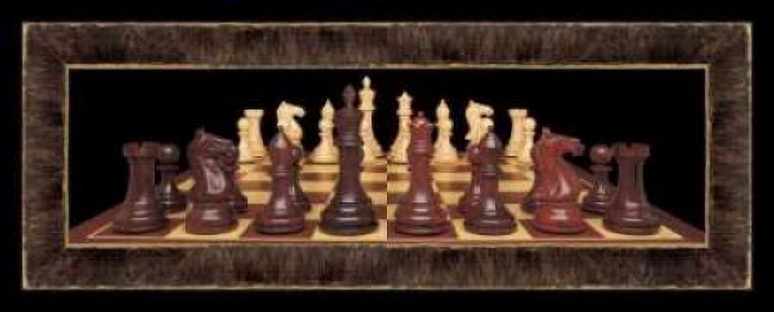 Chess II Canvas Art - Pela Design (24 x 48)