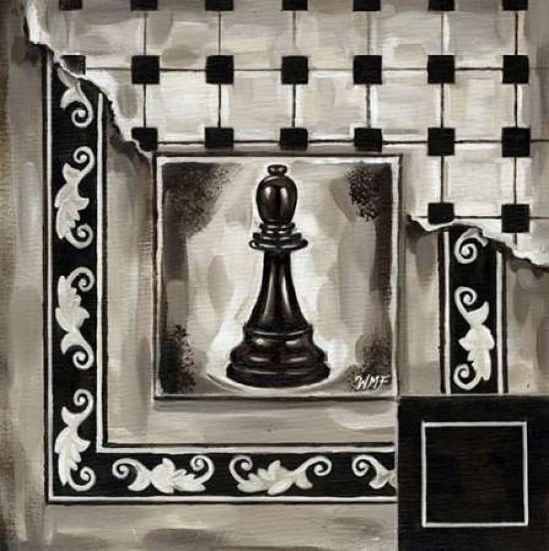Chess II Canvas Art - Wendy Fields (24 x 24)