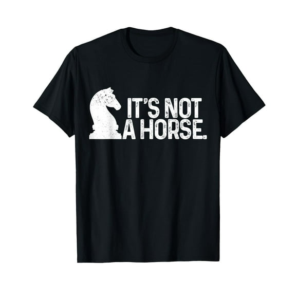 Chess It's Not A Horse Knight Funny Chess player T-Shirt
