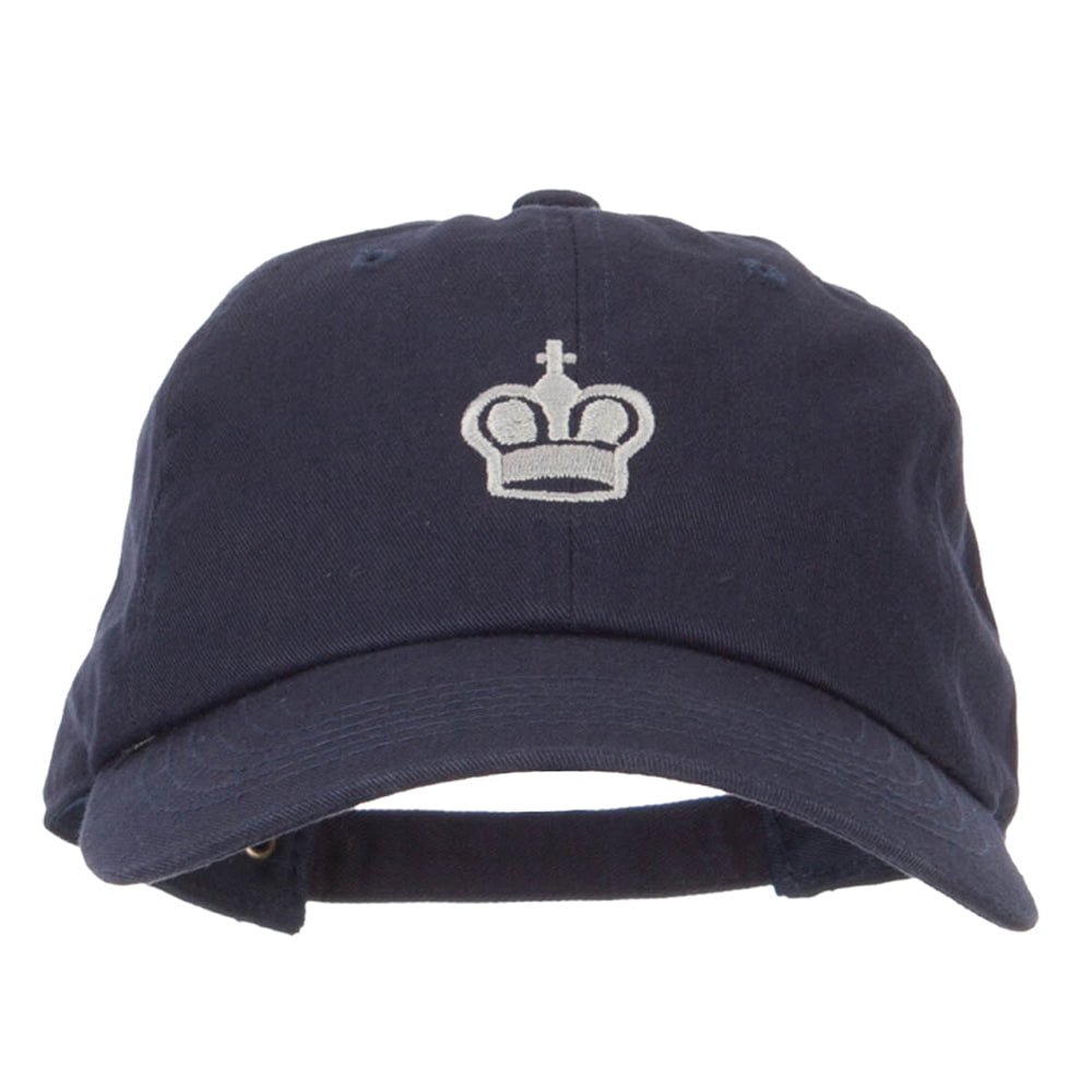 Chess King Embroidered Unstructured Washed Cap - Black OSFM - Walmart.com
