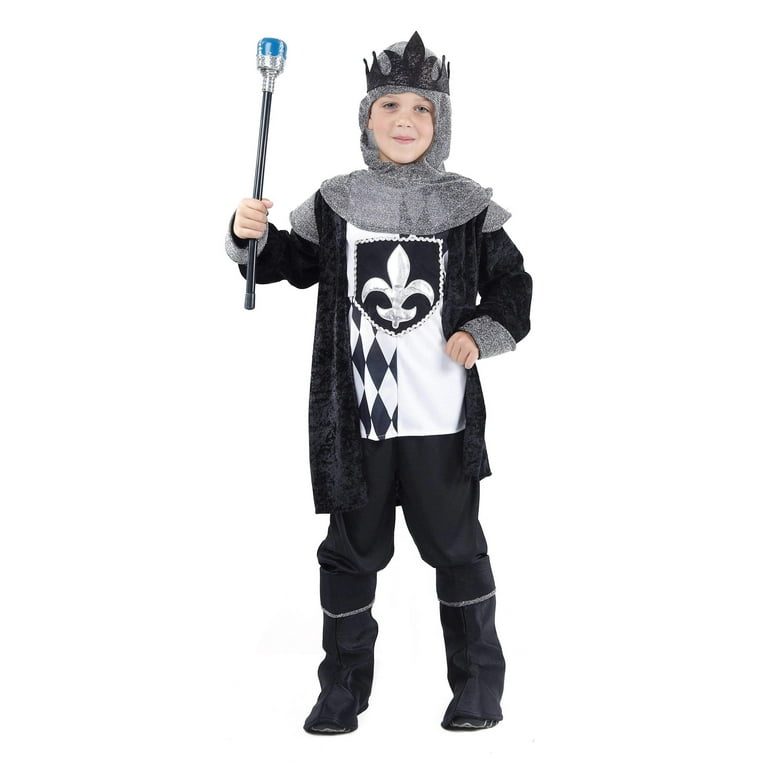 Chess King Medium Childrens Costume Male 7- 9 Years Chess King Medium Childrens Costume Male 7- 9 Years