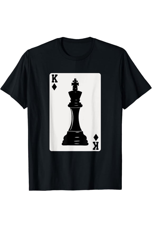 Chess King Playing Card T-Shirt