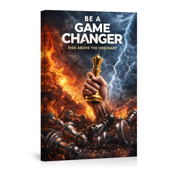 Chess King Victory Game Changer Canvas
