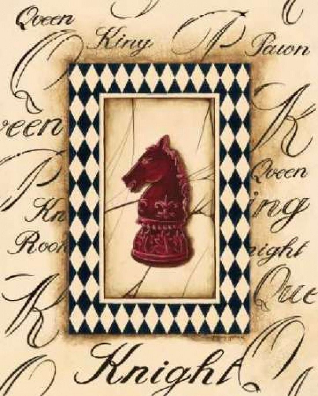 Chess Knight Canvas Art - Gregory Gorham (24 x 30)