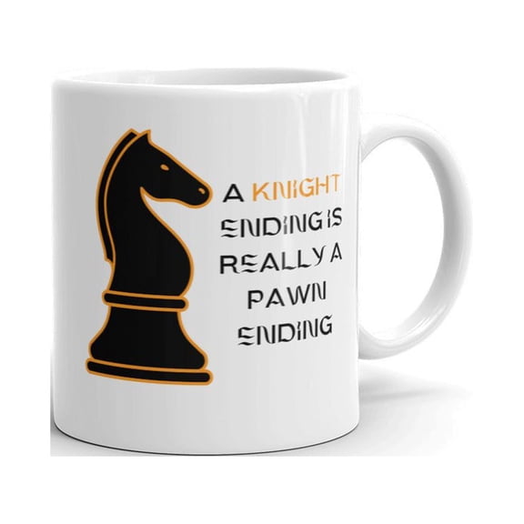 Chess | Knight Ending mug